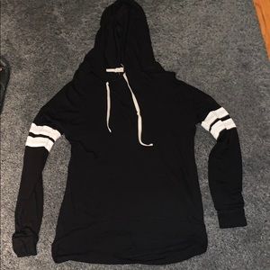 Black hoodie